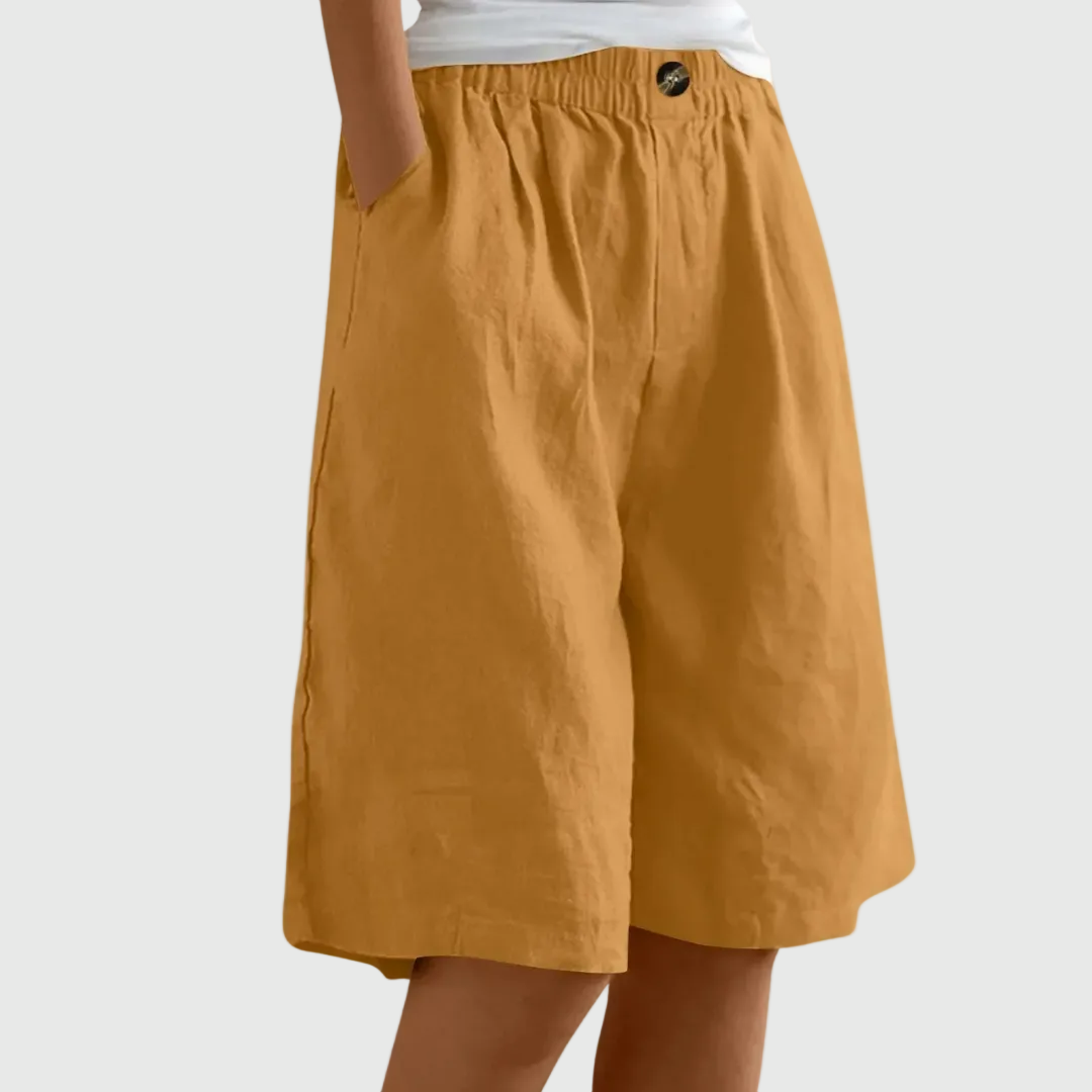 Harlow | Women's Loose Shorts with Elastic Waist