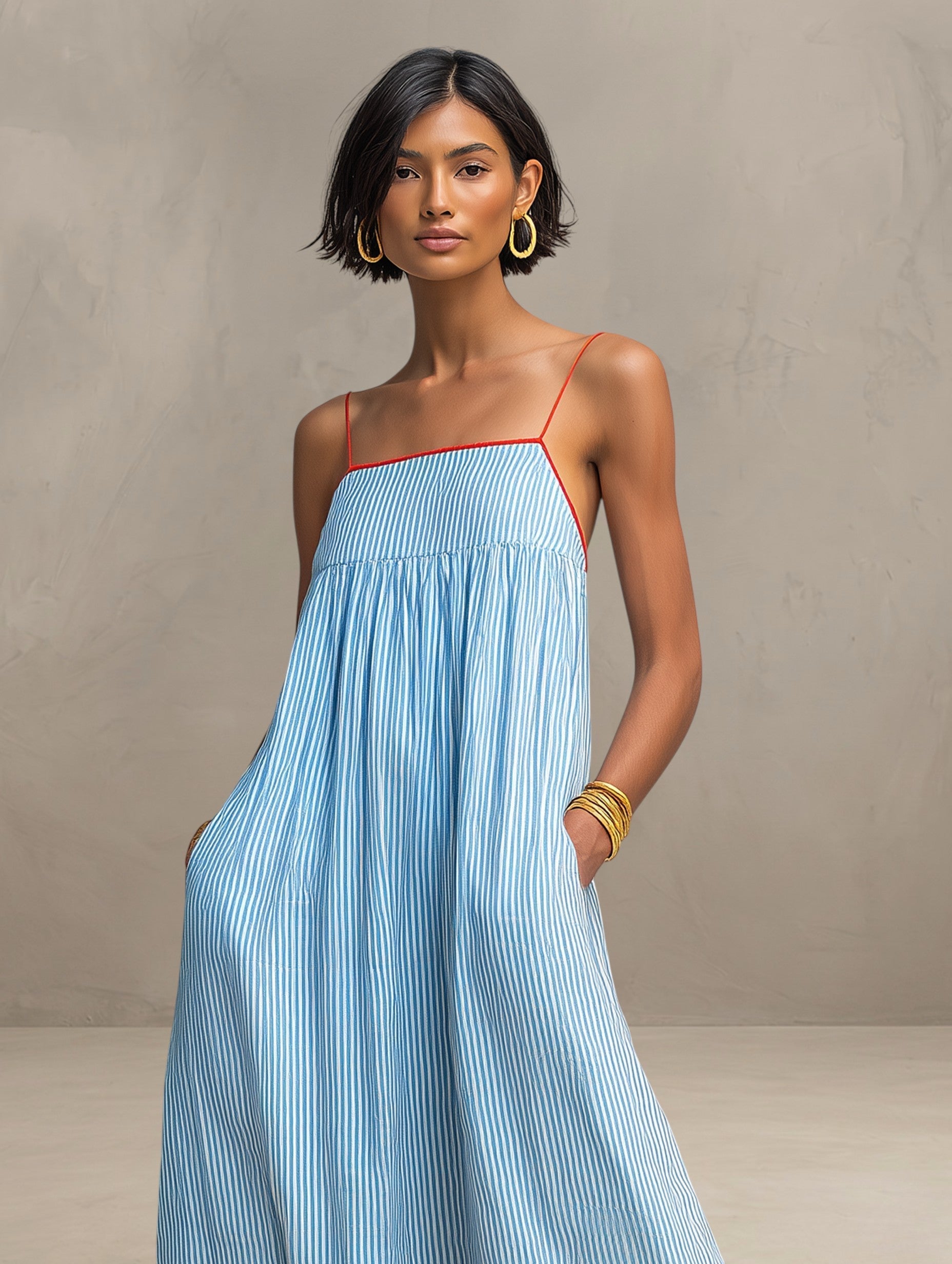 Pamela | Women's Flowy Maxi Dress