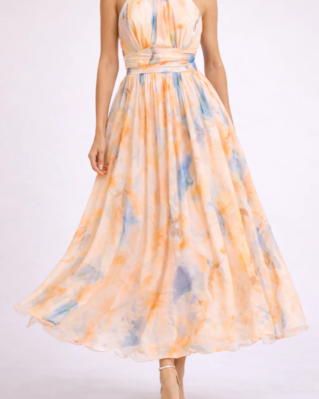 Patricia | Women's Halter-Neck Maxi Dress