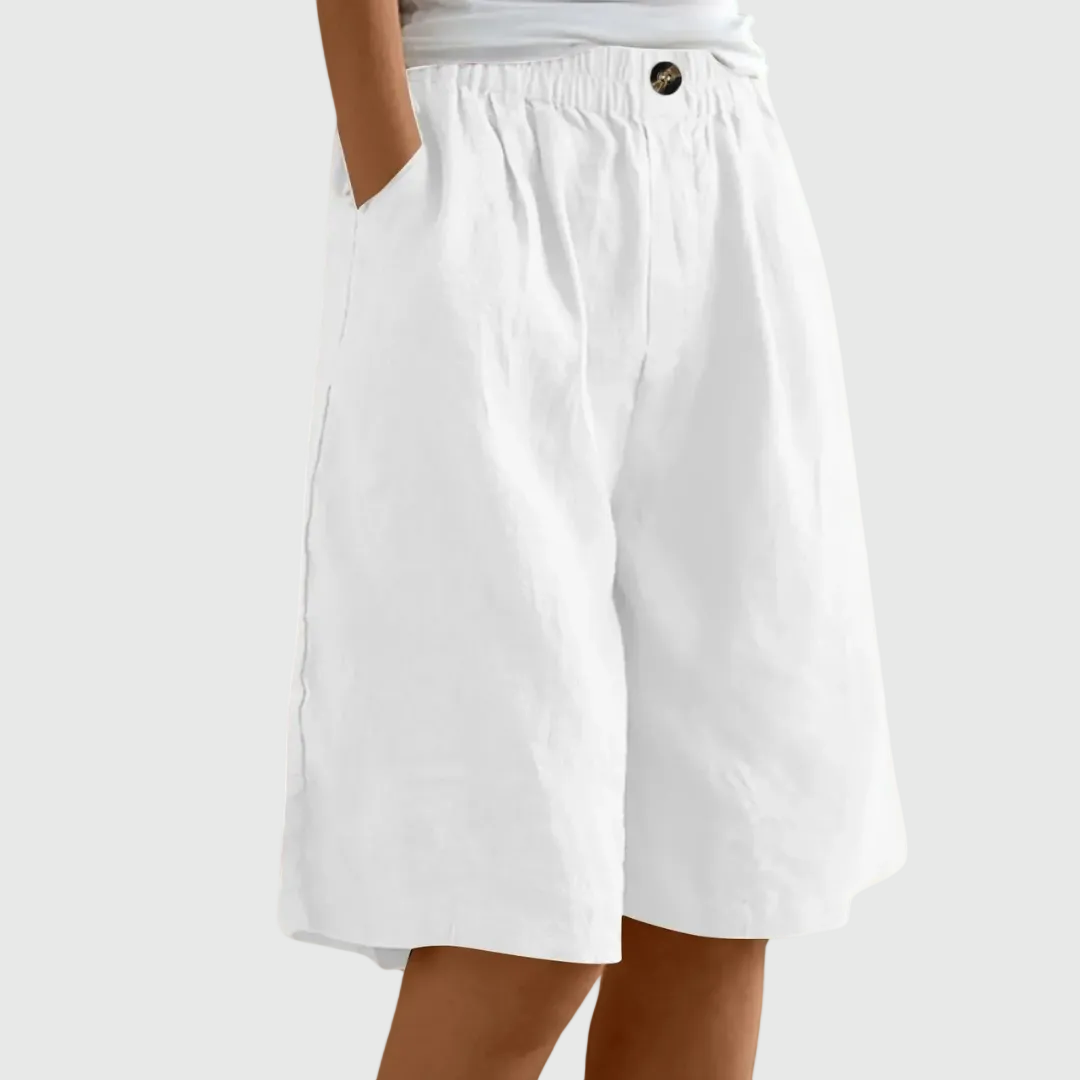 Harlow | Women's Loose Shorts with Elastic Waist
