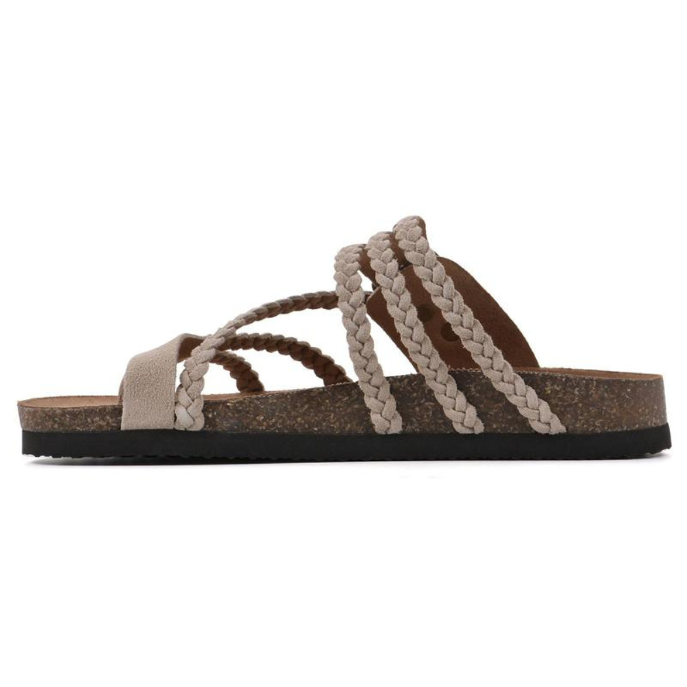 Delphine | Women's Braided Strap Sandals