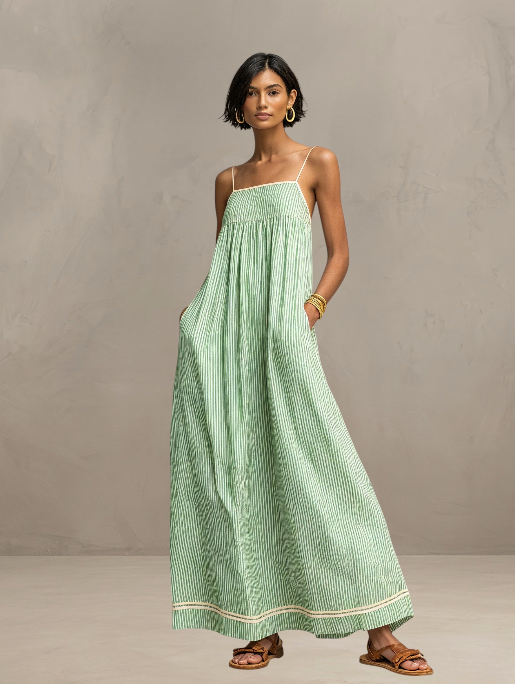 Pamela | Women's Flowy Maxi Dress