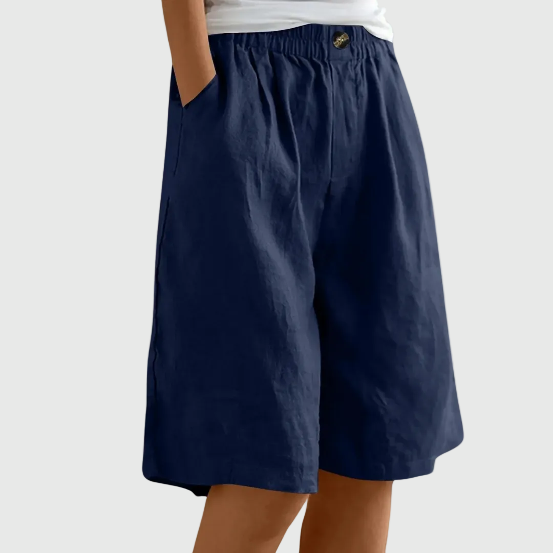 Harlow | Women's Loose Shorts with Elastic Waist