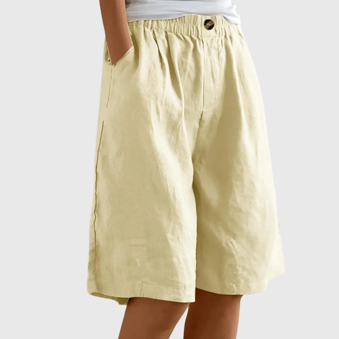 Harlow | Women's Loose Shorts with Elastic Waist