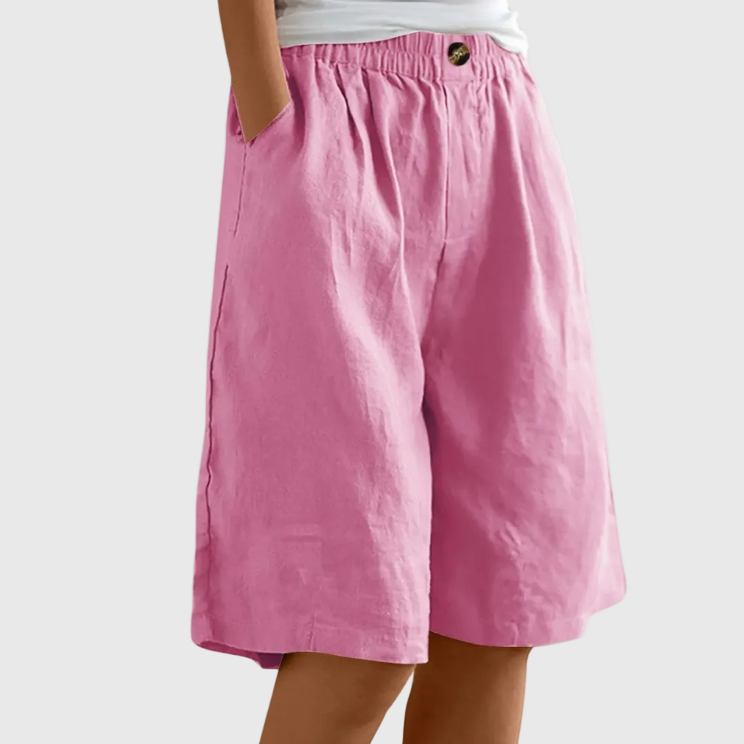 Harlow | Women's Loose Shorts with Elastic Waist
