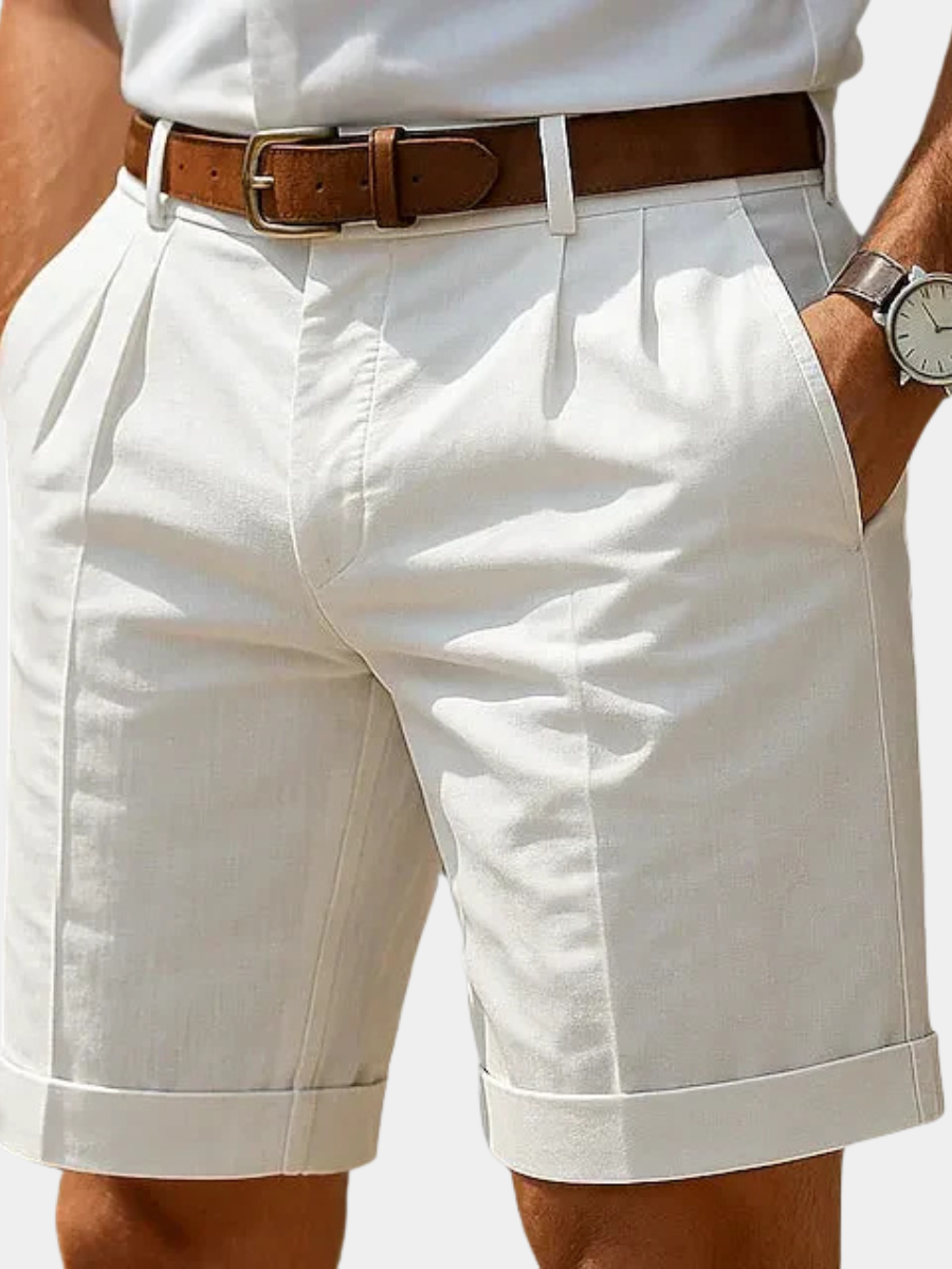 Jack | Pleated Shorts