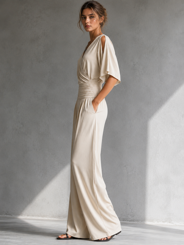Eloise | Women's Flowing Wrap Two-Piece Set