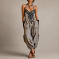 Caitlin | Embroidered Boho Jumpsuit