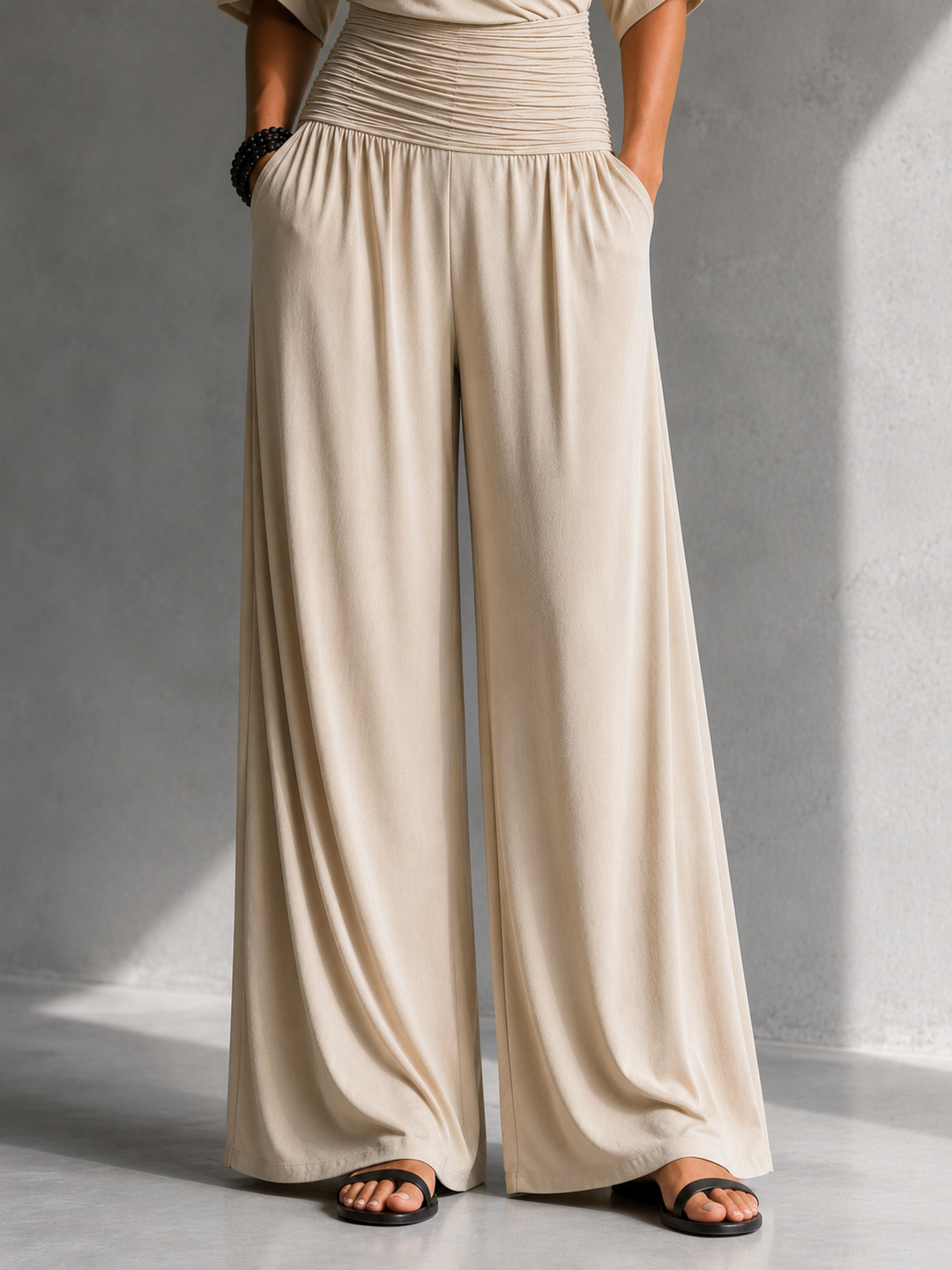 Eloise | Women's Flowing Wrap Two-Piece Set