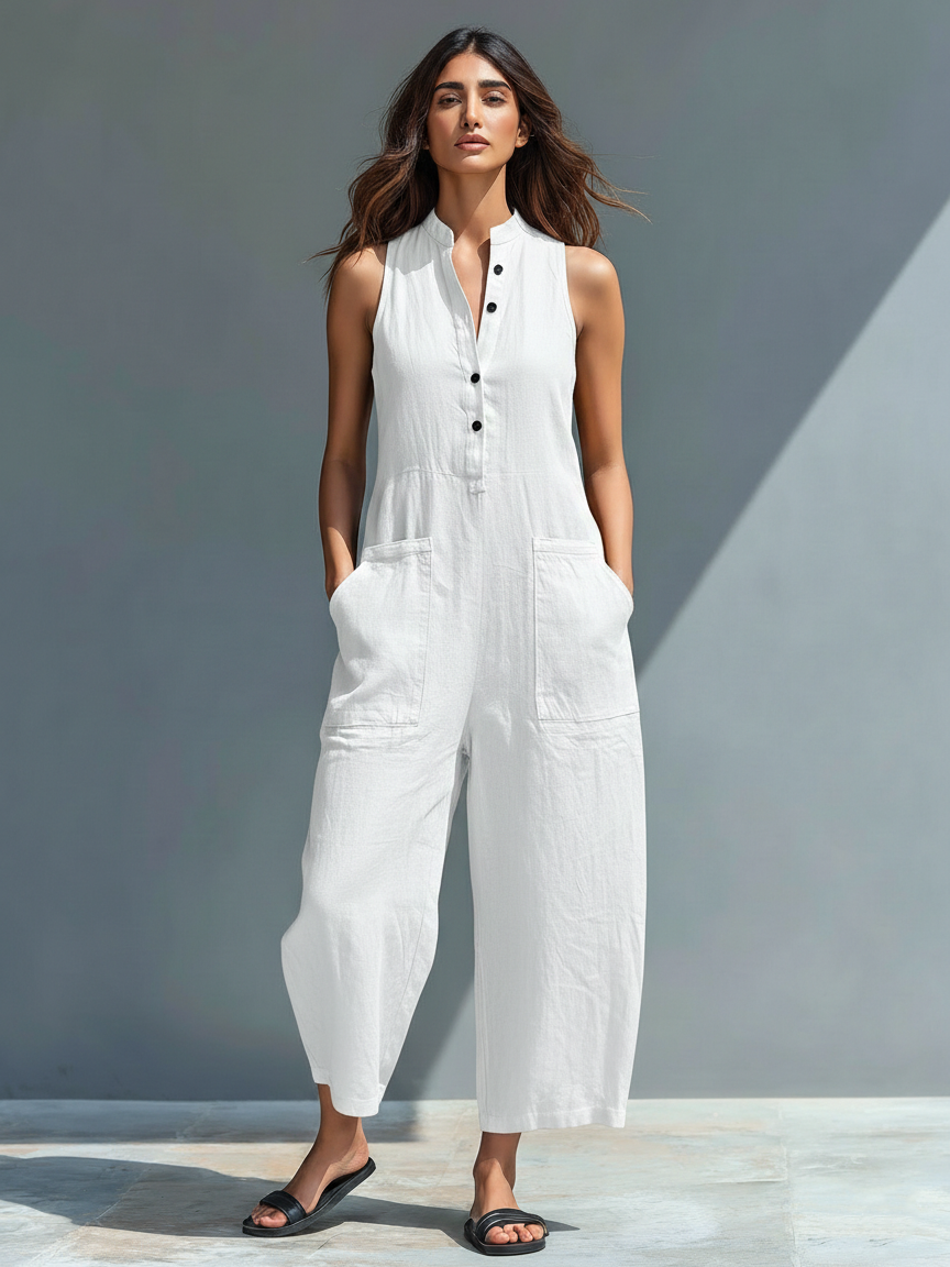Tatum | Elegant Sleeveless Jumpsuit