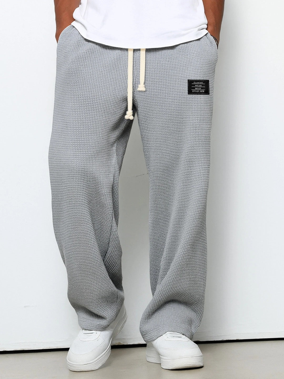 Emmett | Men's Wide-Leg Pants with Adjustable Waistband