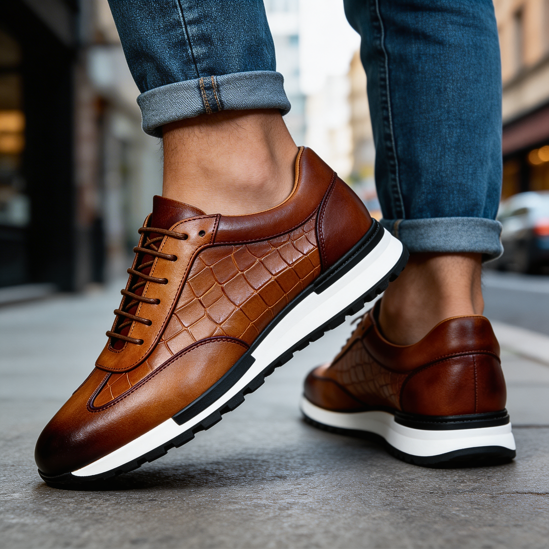 Moretti | Leather Sneakers