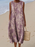 LEAH | FLORAL ELEGANT MIDI DRESS