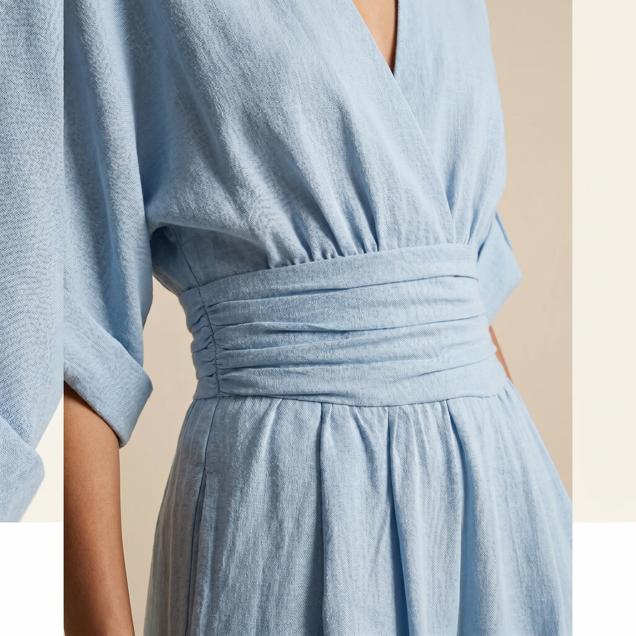 Rosalind | Women's V-Neck High-Waist Jumpsuit