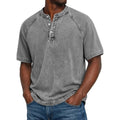 Reid | Men's Navy Henley Shirt