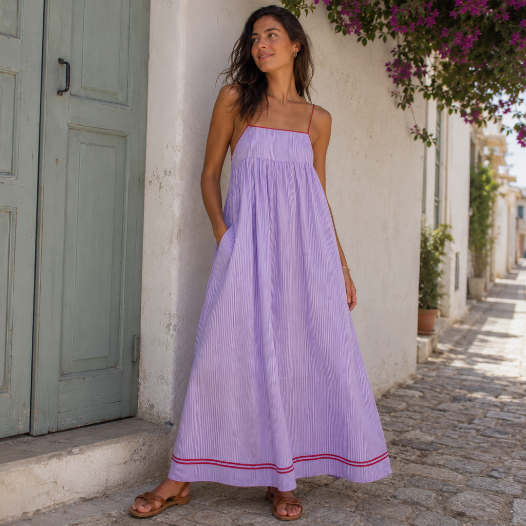 Pamela | Women's Flowy Maxi Dress