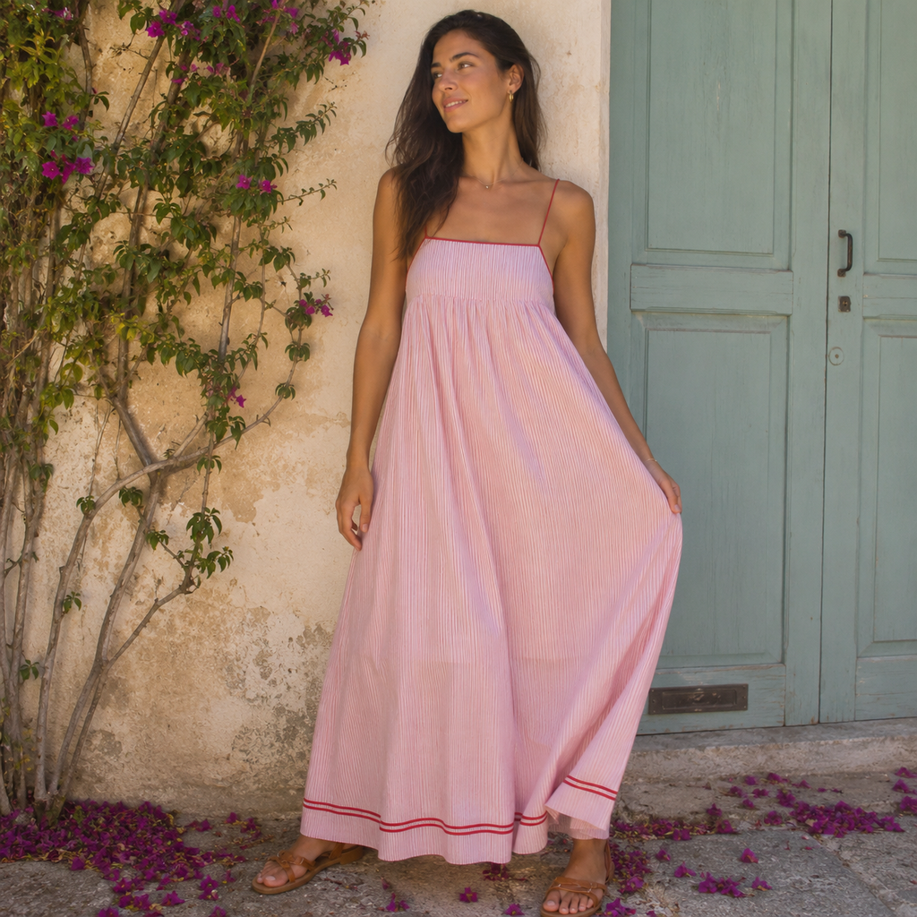 Pamela | Women's Flowy Maxi Dress